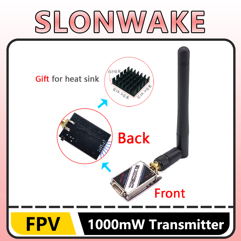 SLONWAKE 5.8G 48CH 1W VTX 100/ – обзор и цена Fpv Drone Vtx