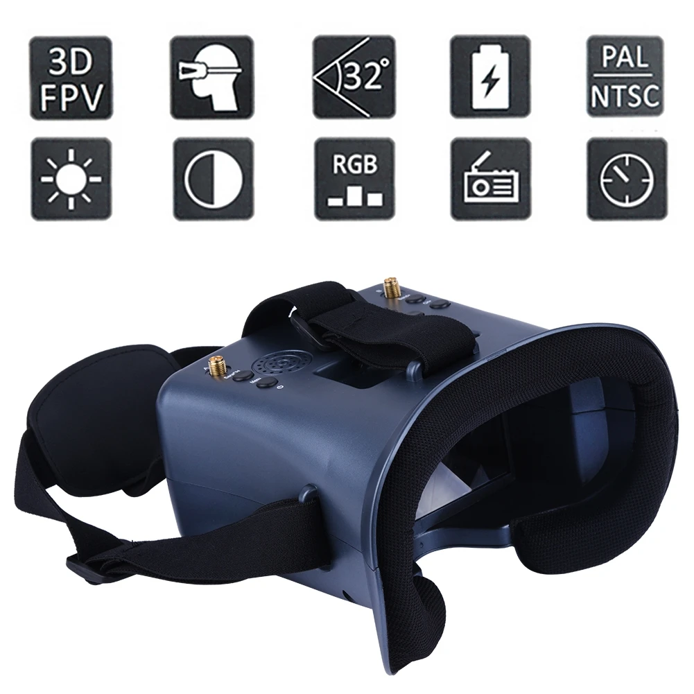 5,8G 40CH 4,3-дюймовая видеога – обзор и цена Fpv Drone Goggles